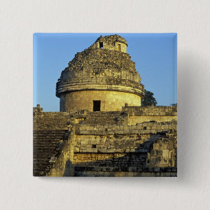 Mexiko, Yucatan. Caracol: astronomisch Button