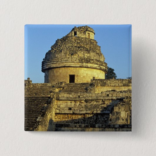 Mexiko, Yucatan. Caracol: astronomisch Button (Vorderseite)