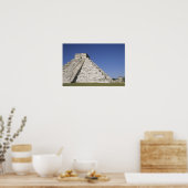 Mexiko, Yucatan, Chichen Itza, El Castillo Poster (Küche)