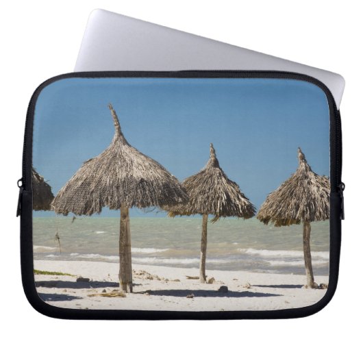 Mexiko, Yucatan Halbinsel, Progreso. Schlag Laptopschutzhülle (Vorderseite)