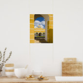 Mexiko, Yucatan, Izamal. Franziskanerkloster 2 Poster (Küche)