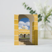 Mexiko, Yucatan, Izamal. Franziskanerkloster 2 Postkarte (Stehend Vorderseite)
