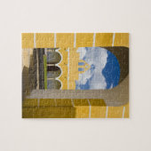 Mexiko, Yucatan, Izamal. Franziskanerkloster 2 Puzzle (Horizontal)