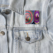 Mexiko, Yucatan, Merida, traditionelles Gewebe Button (Beispiel)