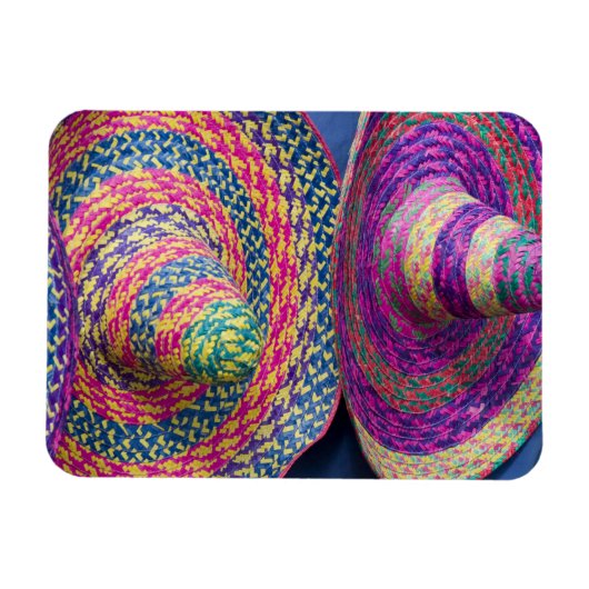 Mexiko, Yucatan, Merida, traditionelles Gewebe Magnet (Horizontal)