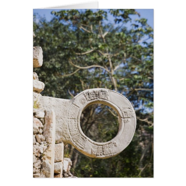 Mexiko, Yucatan, Uxmal. Uxmal, eine große (Vorne)