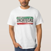 MEXIKO ZACATECAS STADTLISENZPLATZ T-Shirt (Vorderseite)