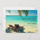 Mexiko-Zielhochzeit Save the Date (Vorderseite)