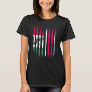 Mexikoflagge Costa Rica gewachsene Länderflaggen S T-Shirt