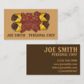 Mexikos Food Enchiladas Persönlicher Koch Cook Fei Visitenkarte (Vorne/Hinten)