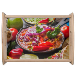 Mexikos Food Serviertablett 3