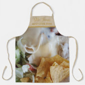 Mexikos Food Taco Bester Koch je Name Funny hinzuf Schürze (Vorderseite)