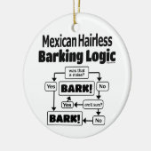 Mexikos haarlose Barklogik Keramik Ornament (Links)