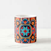 Mexikos Kunst des Huichol Kaffeetasse (Mittel)