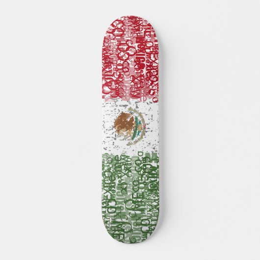 MexikotextSkateboard Skateboard (Vorne)