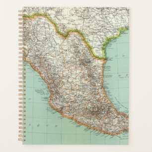 Mexique - Karte Mexikos Planer