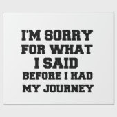 MEY JOURNEY GESCHENKPAPIER (Flach)