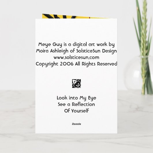 Meye Typ Karte (Rückseite)