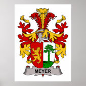 Meyer Familienwappen Poster (Vorne)