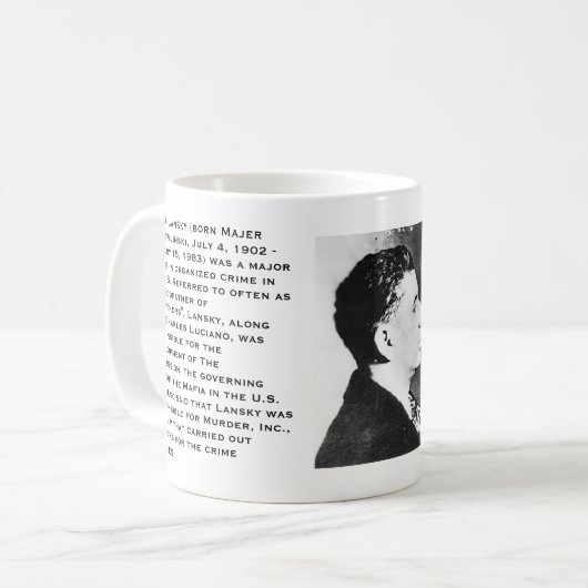 Meyer Lansky Kaffeetasse (Vorderseite Links)