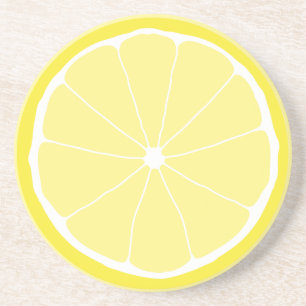 Meyer Lemon trinken Untersetzer, Zitronenküche, Ku Sandstein Untersetzer