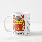Meyers Familien-Wappen Tasse (Links)