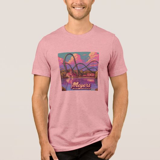 Meyers lake amusement park Tri-Blend shirt (Vorderseite)