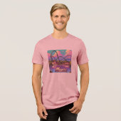 Meyers lake amusement park Tri-Blend shirt (Vorderseite voll)