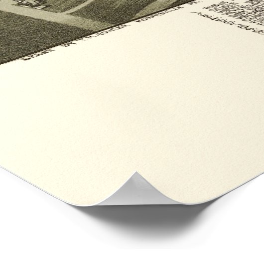 Meyersdale, PA Panoramic Map - 1900 Poster (Ecke)