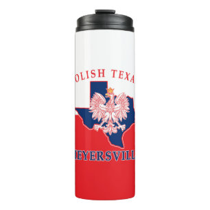 Meyersville Polish Texan Thermosbecher