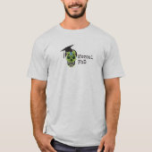 Mezcal PhD T - Shirt in hellgrauem (Vorderseite)