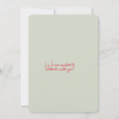 Mezcal Wedding Suite Einladung (Rückseite)