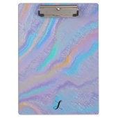 Mezmerisierung des irideszierenden Steins Klemmbrett (Vorderseite)