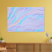 Mezmerisierung des irideszierenden Steins Leinwanddruck (Insitu (Wohnzimmer))