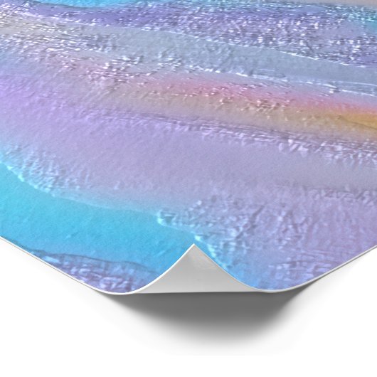 Mezmerisierung des irideszierenden Steins Poster (Ecke)