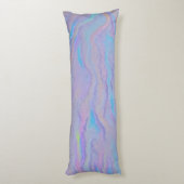 Mezmerisierung des irideszierenden Steins Seitenschläferkissen (Rückseite (Vertikal))