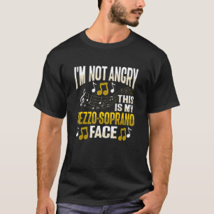 Mezzo-Soprano Voice Design für ein Chormitglied T-Shirt