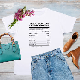 Mezzo Sopranzutaten Informationen T - Shirt