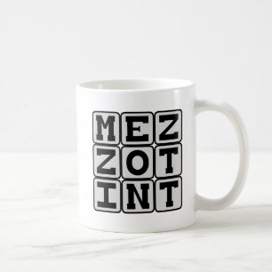 Mezzotint, Druckverfahren Kaffeetasse