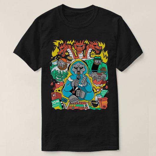 MF DOOM FRIENDS TShirt 1 (Design vorne)
