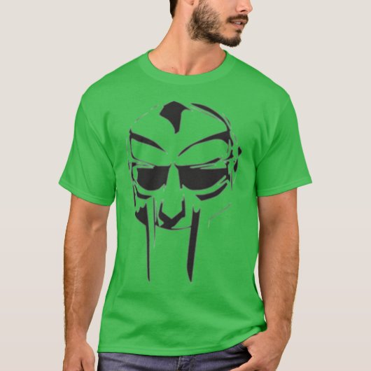 MF DOOM-Maske lustig T-Shirt (Vorderseite)