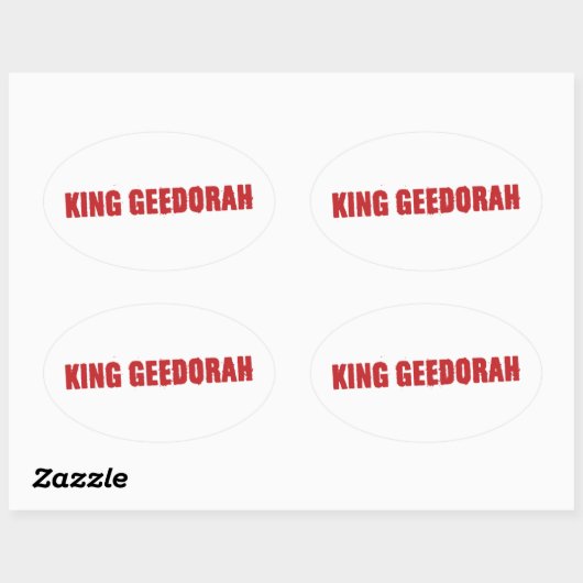 MF Doom rapper Ovaler Aufkleber (Blatt)