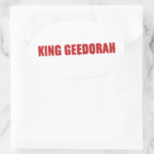 MF Doom rapper Ovaler Aufkleber (Tasche)