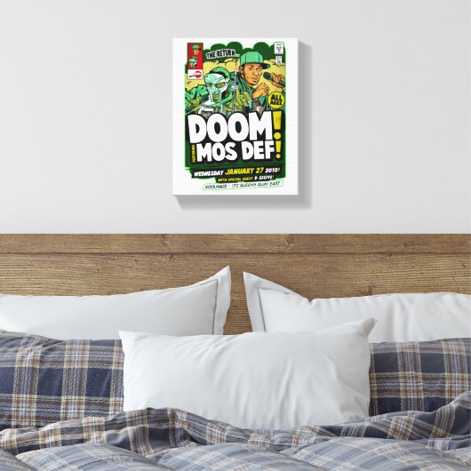 MF-Untergang Leinwanddruck (Insitu (Schlafzimmer))