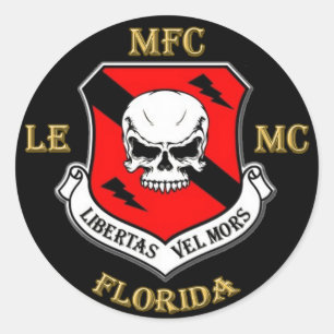 MFC Challenge Logo-Aufkleber Runder Aufkleber
