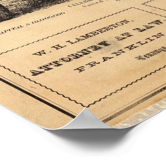 Mfg co, Ölfelder Poster (Ecke)