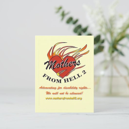 MFH2 POSTCARD - SCRIPTlogowithmotto Postkarte (Stehend Vorderseite)