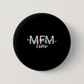 Mfm Crew Christmas Maternal Fetal Medicine Obgyn N Button (Vorderseite)