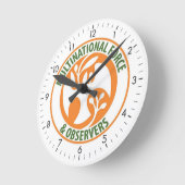 MFO-Uhr Runde Wanduhr (Winkel)