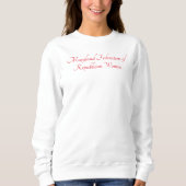 MFRW Cursive Longsleeve Sweatshirt (Vorderseite)